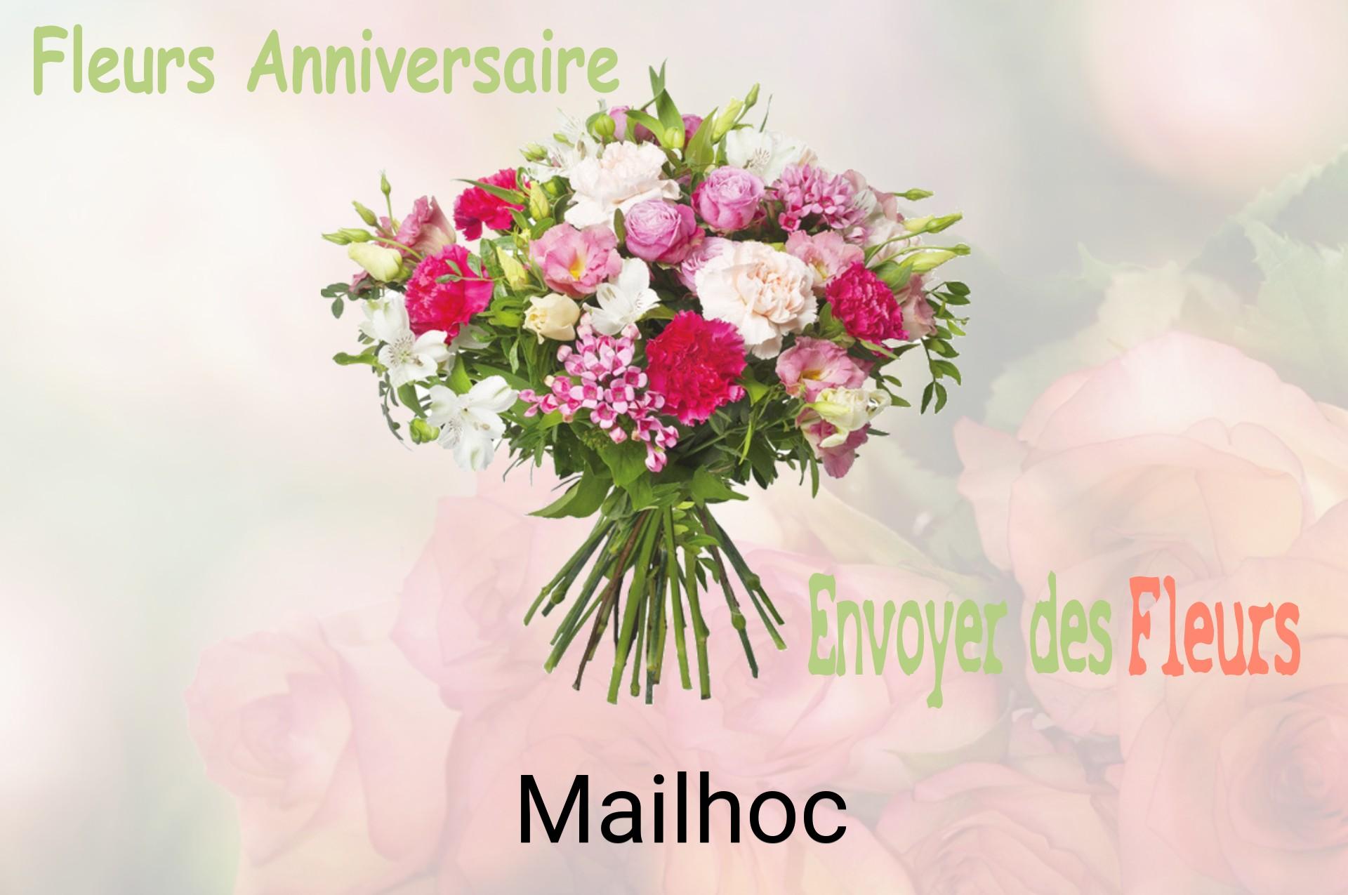 Bouquet de fleurs d’anniversaire livré à Mailhoc